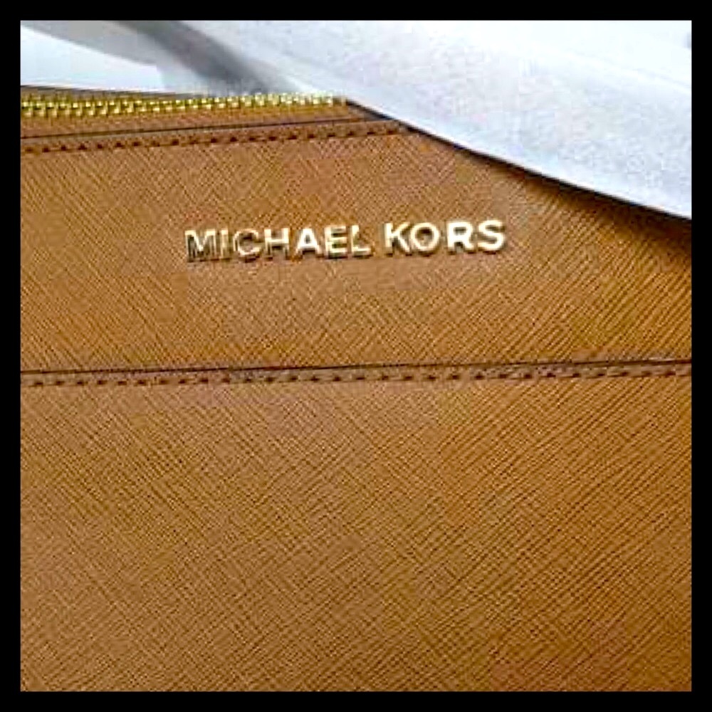 NWT Michael Kors Ciara Large Top Zip Tote Bag - Picture 3 of 12
